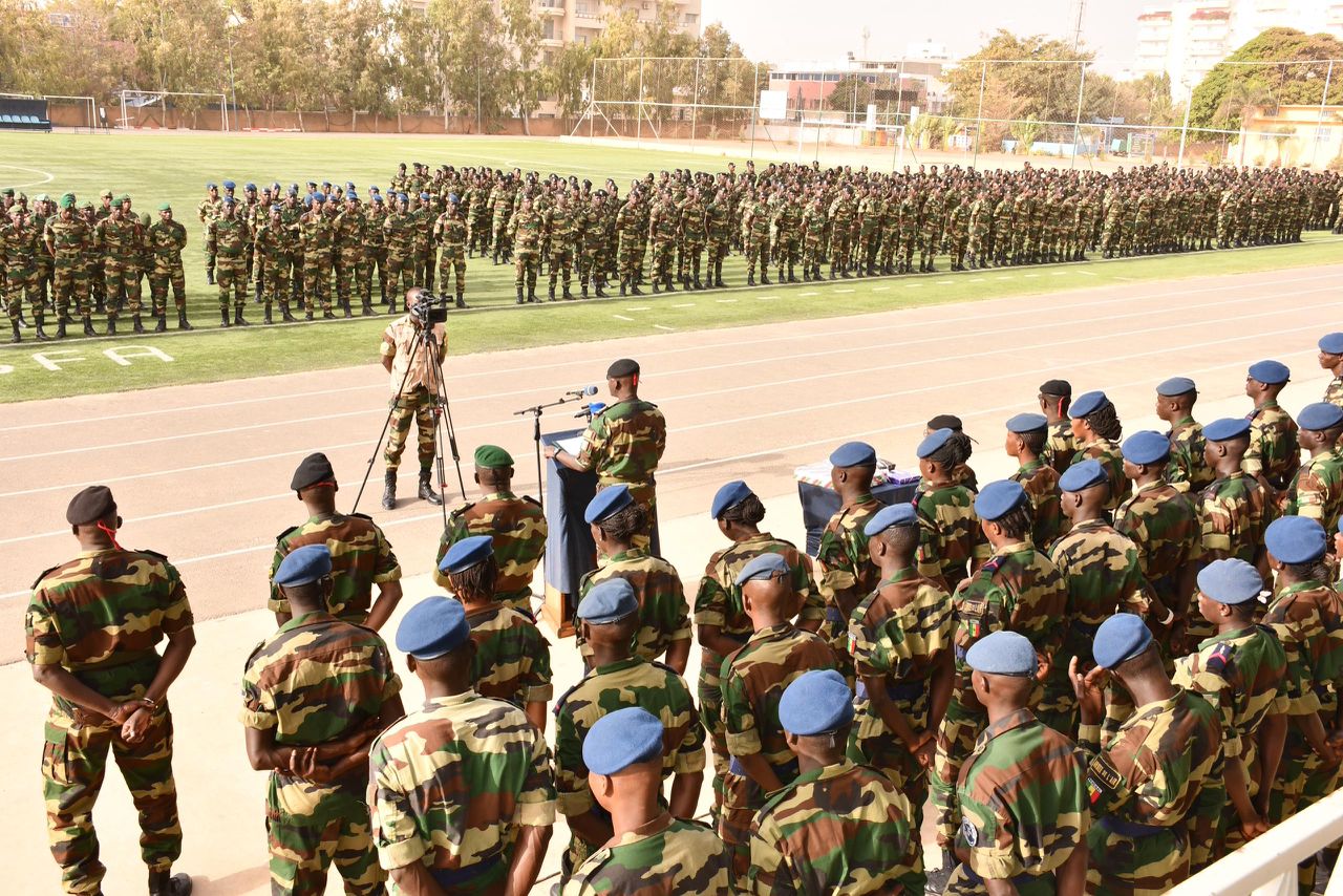 [ Images] Forces Armées  : Le CEMGA Mbaye Cissé fait ses adieux aux unités de la zone militaire n°1