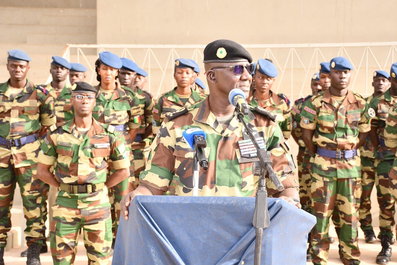 [ Images] Forces Armées  : Le CEMGA Mbaye Cissé fait ses adieux aux unités de la zone militaire n°1
