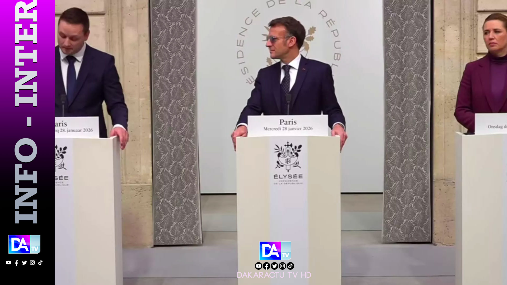 Groenland : Copenhague et Nuuk saluent le soutien « sans faille » de Paris