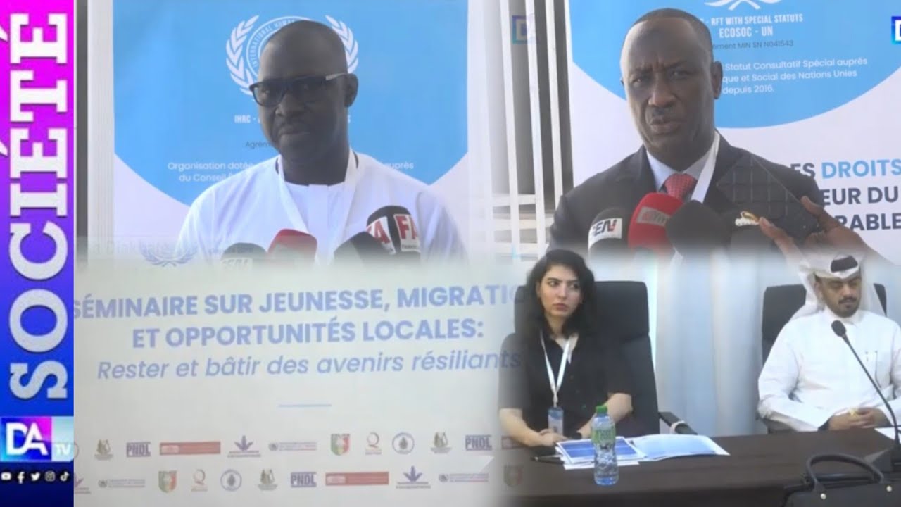 Migration irrégulière : l’IHRC-RFT mobilise experts et autorités autour d’un séminaire stratégique pour des alternatives durables pour la jeunesse