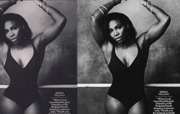 Serena Williams s'attire les foudres de ses fans en postant une photo retouchée