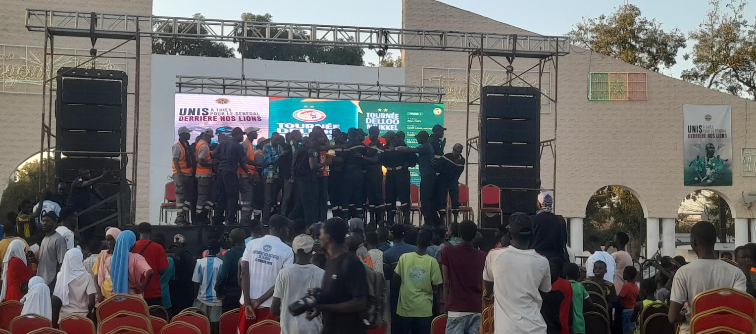 Tournée Dello Njükkal à Thiès - Sécurisation du trophée, l'excellent travail des éléments de la BIP, salué...