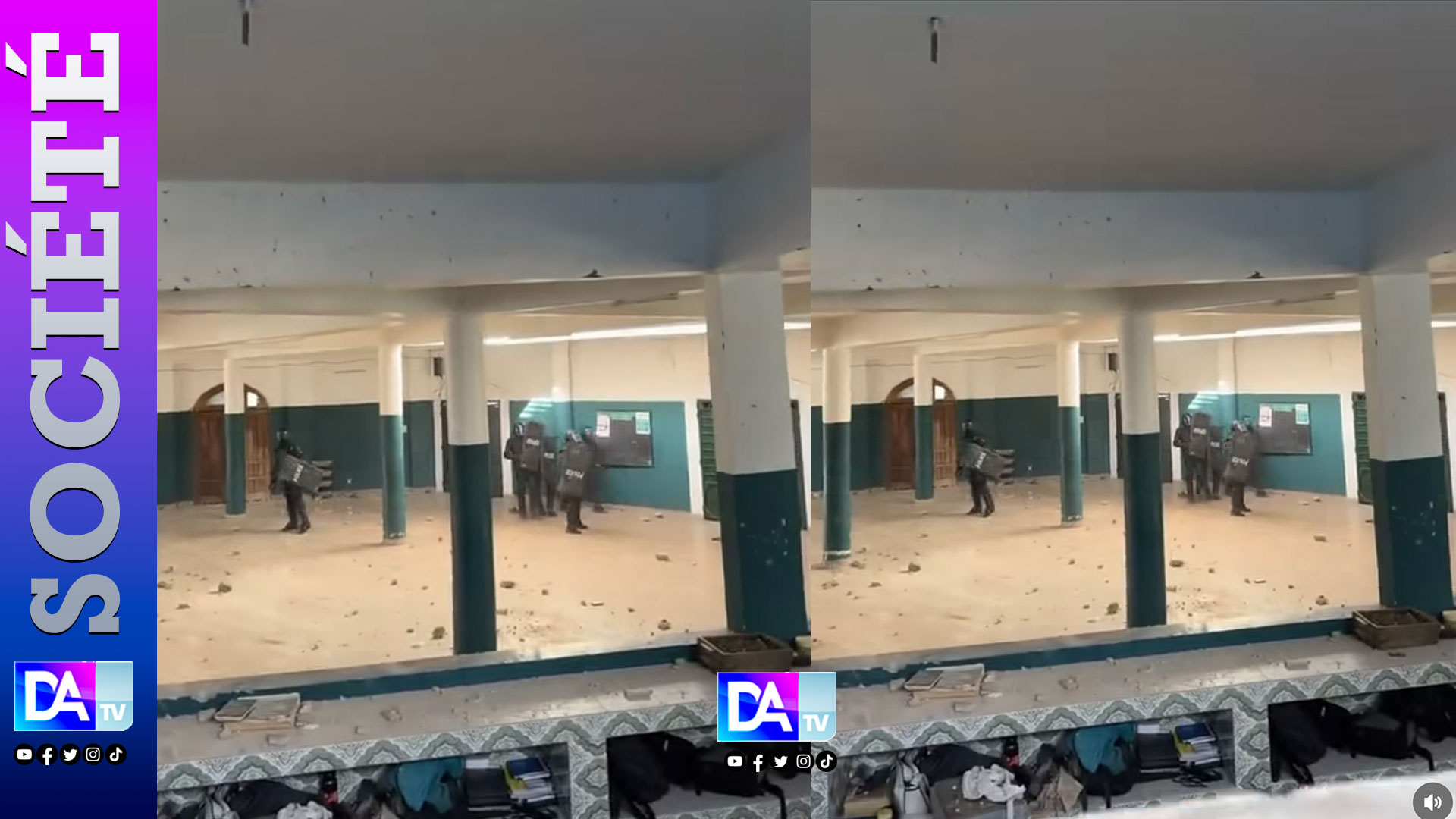 Affrontements à l’UCAD : La mosquée de l’université atteinte par des tirs de grenades lacrymogènes