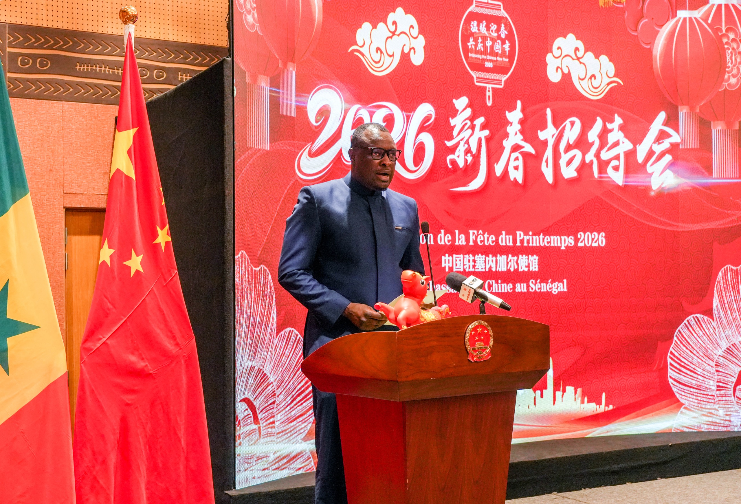 Nouvel An chinois : l’ambassade de Chine au Sénégal célèbre l’entrée dans l’année du Cheval à Dakar