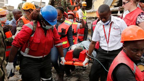 KENYA : Quatre survivants trouvés 6 jours après un effondrement