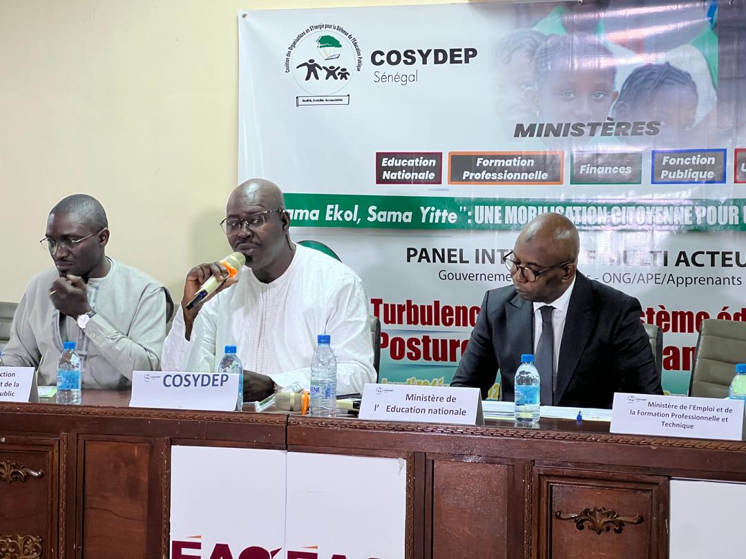 Perturbations dans le système éducatif : La COSYDEP a initié des pourparlers entre le gouvernement et les syndicats