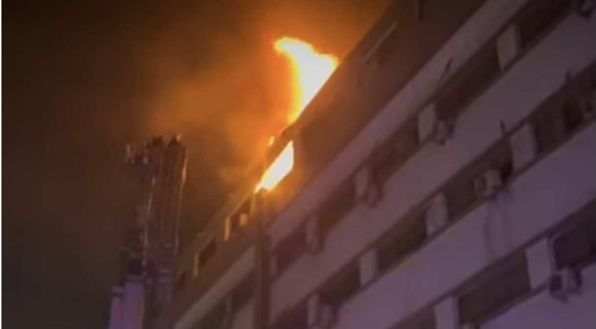 Un incendie s’est déclaré ce matin au ministère des Finances