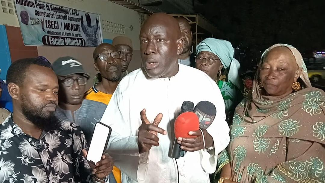 APR Mbacké- Omar Ndiaye Angloma dézingue Diomaye et Sonko lors du lancement officiel de la vente des cartes