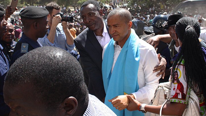 Nouvelle audition de l'opposant congolais Moïse Katumbi, soutenu par des milliers de partisans