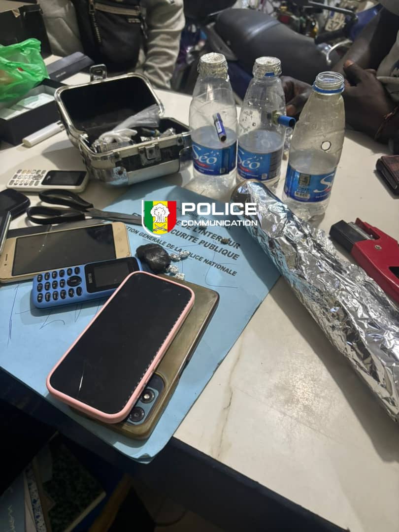 Comico-Yeumbeul : La police démantèle  un réseau de trafic et de consommation de crack