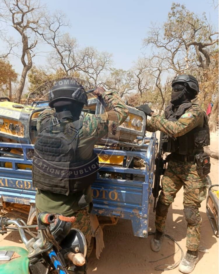 Kédougou : trois sites d’orpaillage clandestin démantelés