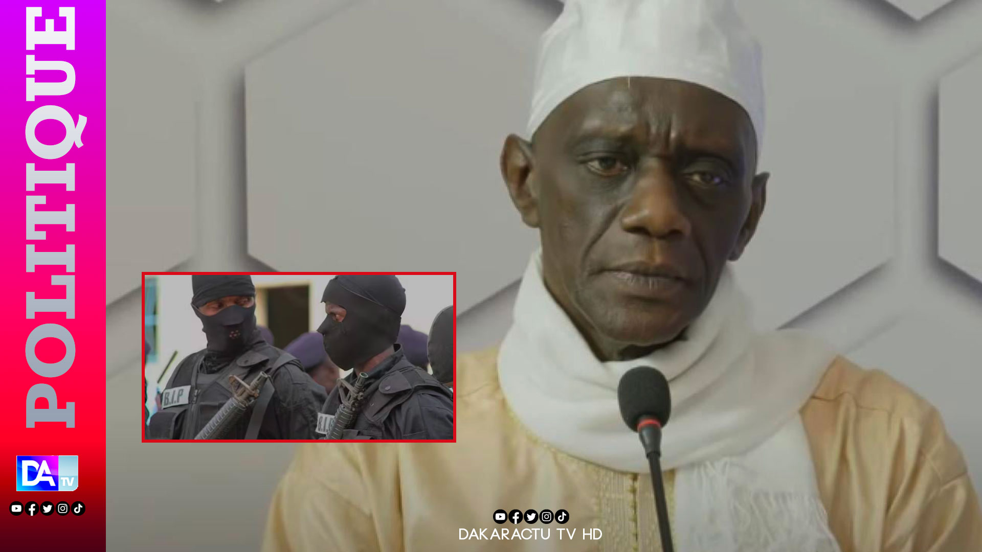 Mame Makhtar Guèye sur le retrait de sa sécurité : "Je suis le premier à les remercier!"