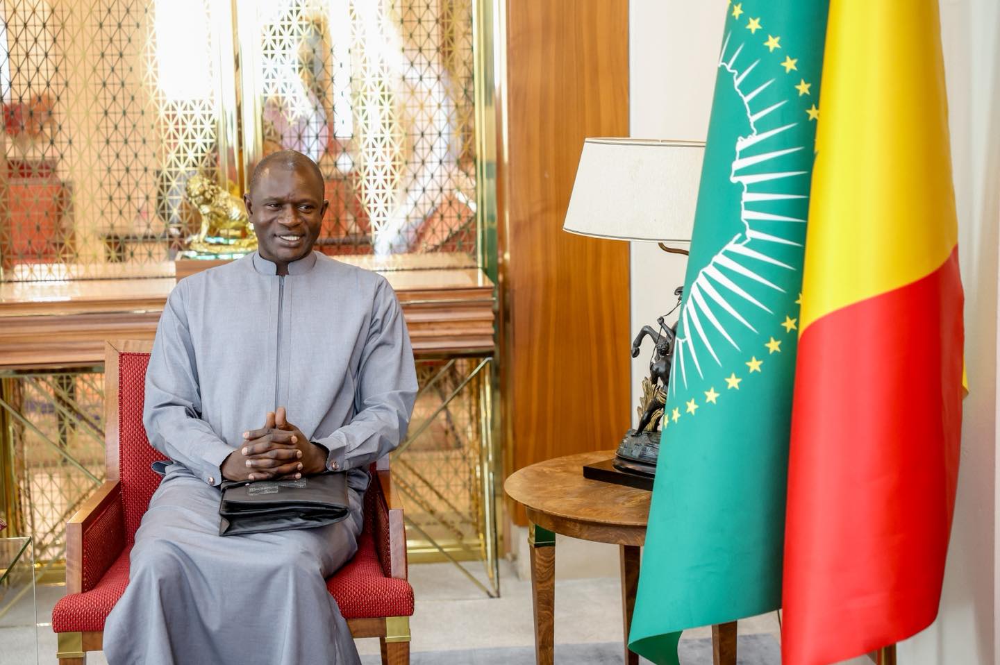 Célébration de la fête nationale-4 Avril : le Président Diomaye Faye reçoit le maire de Thiès, Dr Babacar Diop