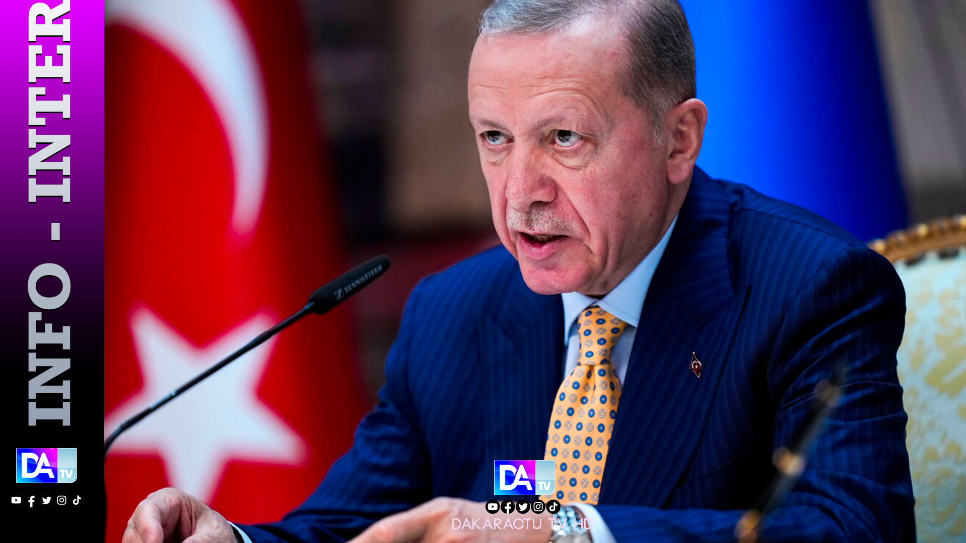 Le président turc Erdogan "profondément troublé" par les frappes israélo-américaines contre l'Iran et les attaques iraniennes dans le Golfe