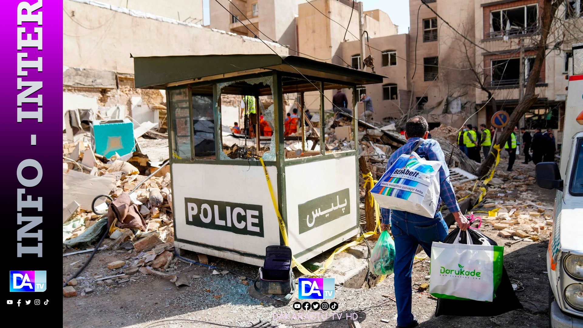 Iran: le Croissant-Rouge annonce plus de 200 morts après les frappes israélo-américaines 
