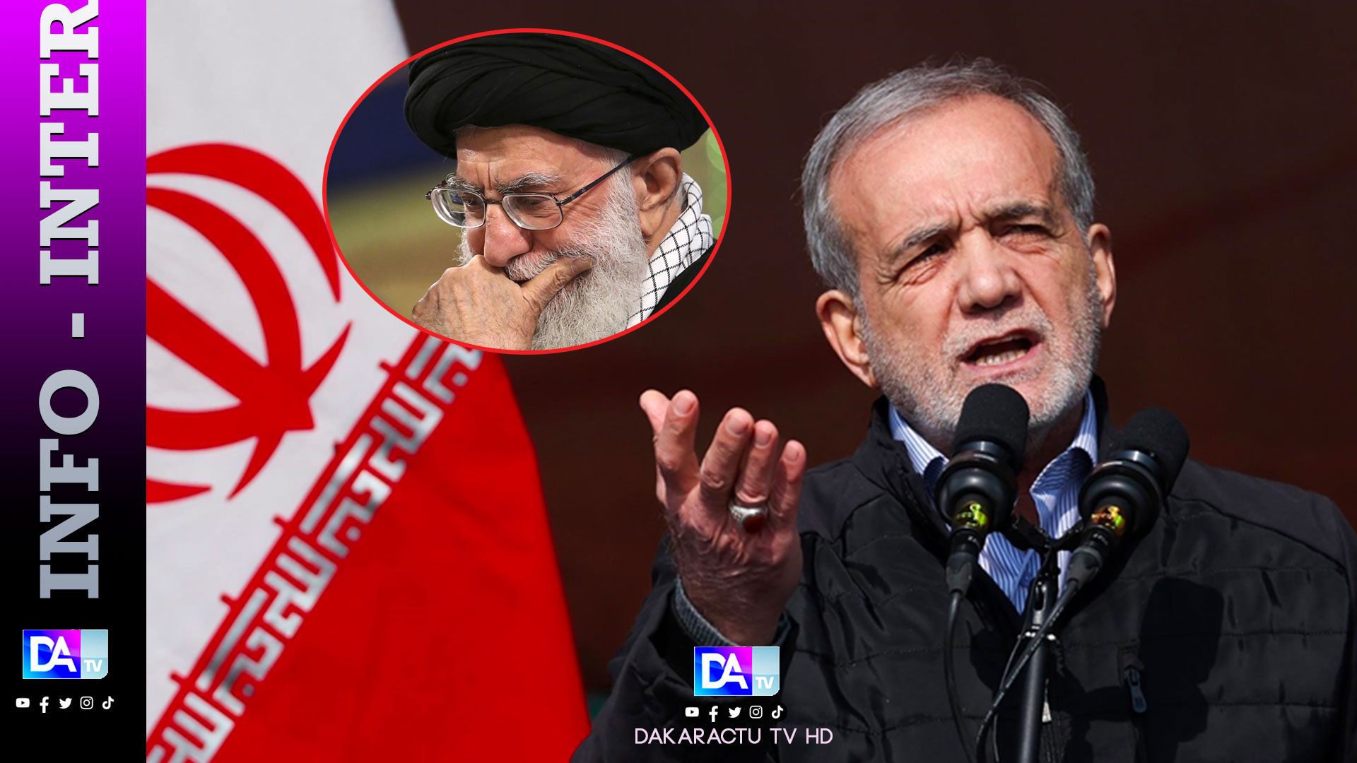 Iran: venger la mort de Khamenei est un "droit et un devoir légitime", assure le président