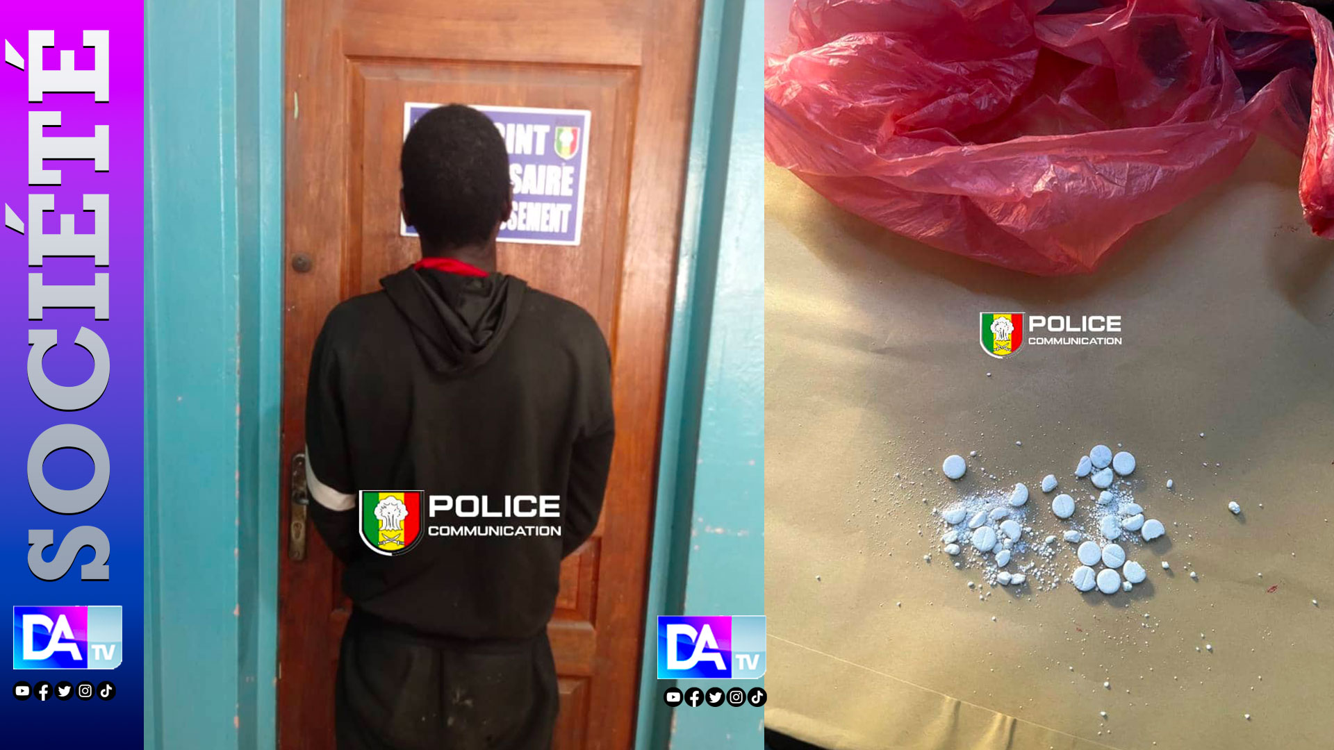 Trafic de Drogue de synthèse : La police arrête un homme en possession de 16 comprimés de Carfentanil, un première dans le pays