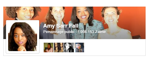 Inédit : La page Facecbook d’Amy Sarr Fall dépasse le million de likes