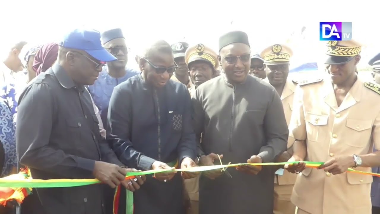 Gandiaye - Inauguration d'un système d’assainissement semi-collectif : 'Cette infrastructure va changer la vie de milliers de personnes' (Cheikh T. Dièye)