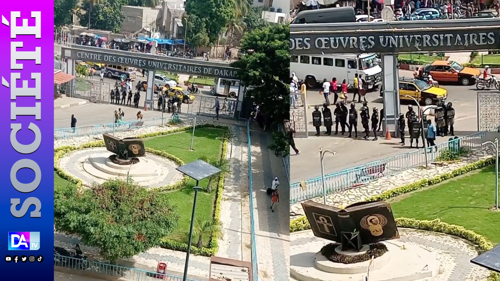 Accès aux campus sociaux et aux restaurants : Le COUD prend de nouvelles mesures