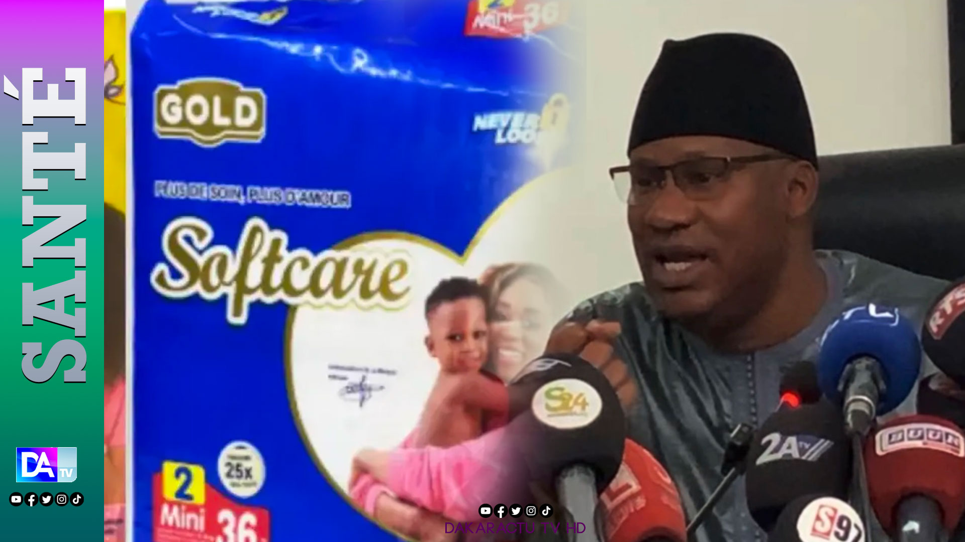 Affaire Softcare : « Aucun élément scientifique ne prouve un danger » ( Ibrahima SY, ministre de la Santé )