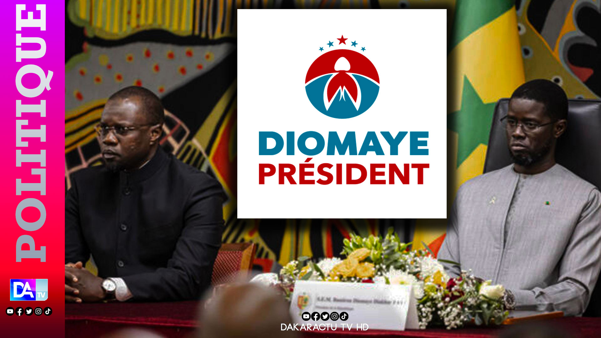 AG coalition DIOMAYE : "Il faut être deux pour se disputer...mais meunou niou téré kéne mou xoultou" (Président Diomaye)