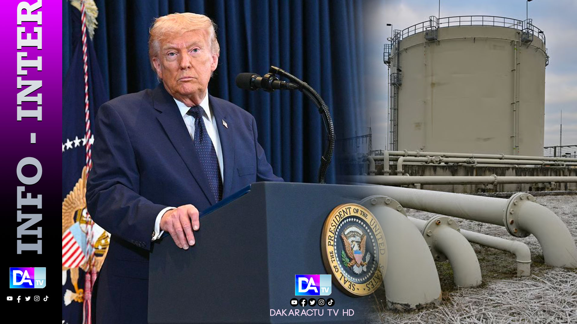 Le gaz européen perd 15% après les propos de Trump sur la fin de la guerre