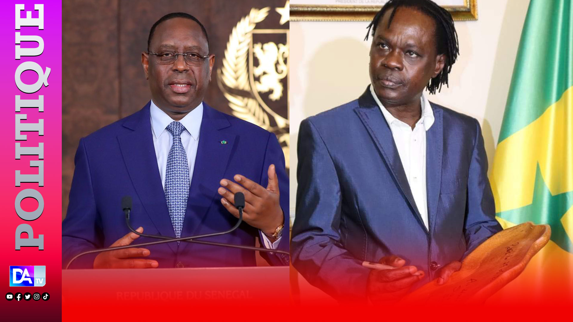 ONU : Baba Maal exprime son soutien à Macky Sall