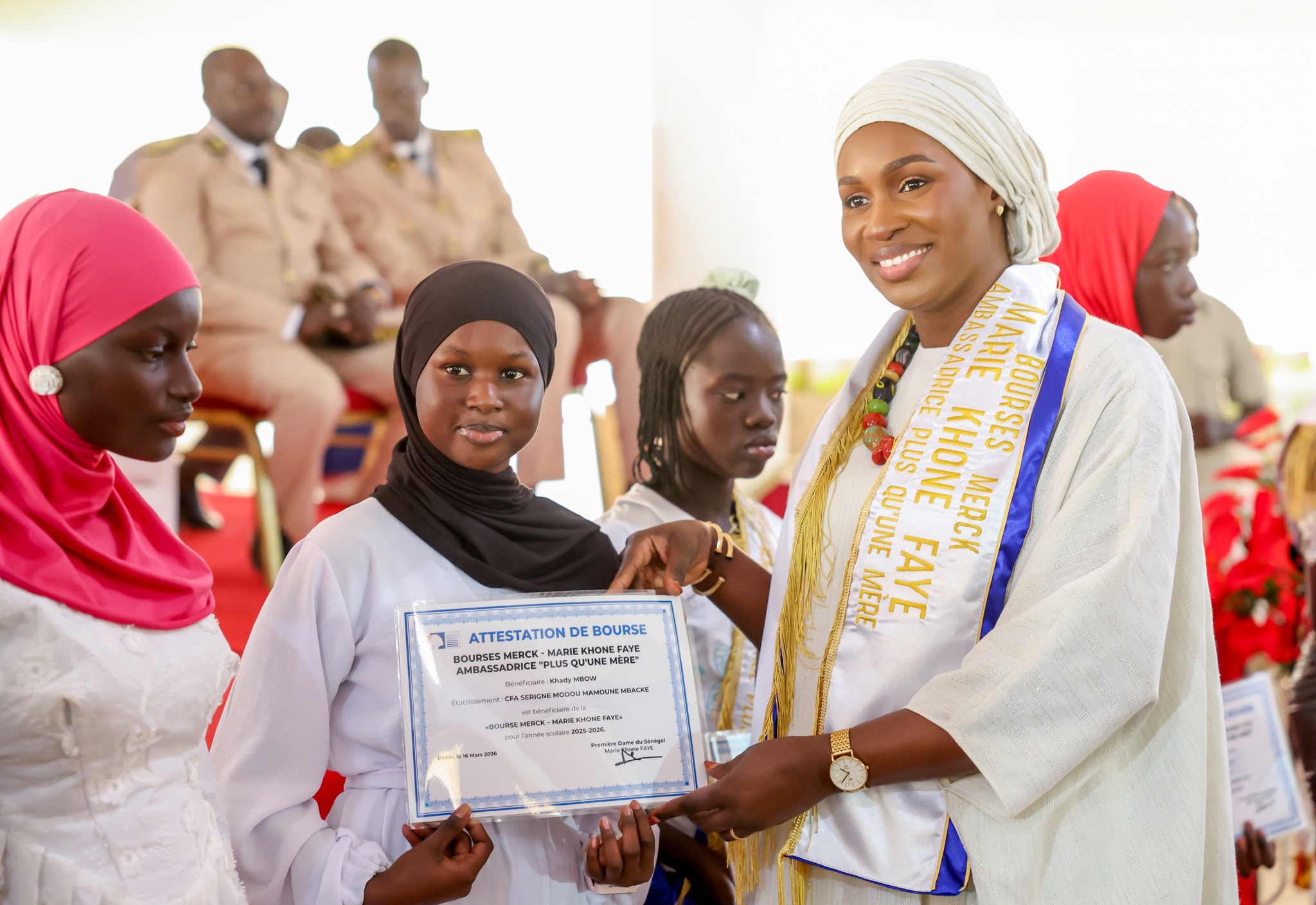 Diourbel : Marie Khone Faye plaide en faveur de l’éducation des filles et de l’autonomisation des femmes