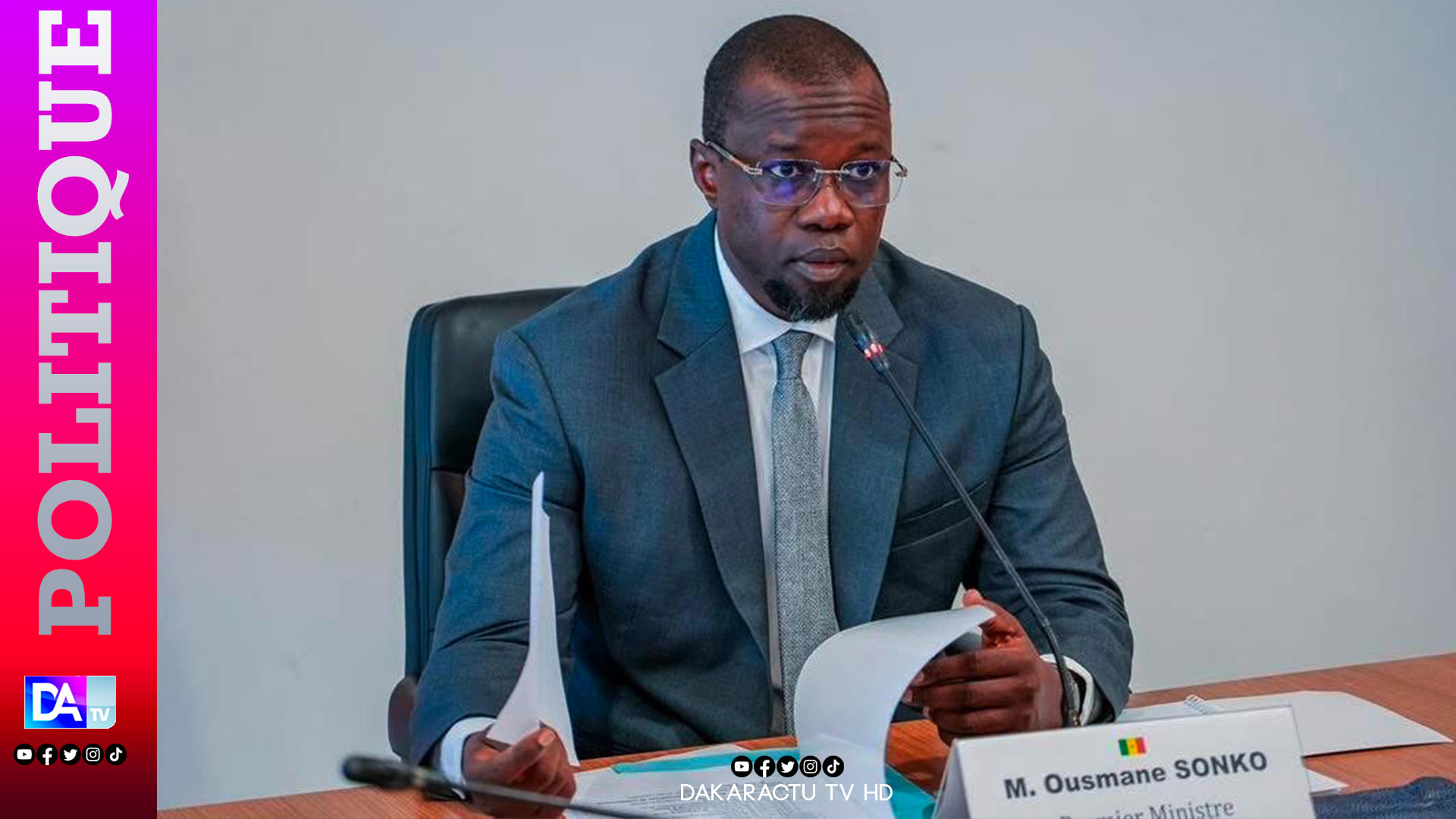 Pacte de Stabilité Sociale : Ousmane Sonko fixe 13 mesures correctives pour relancer la mise en œuvre
