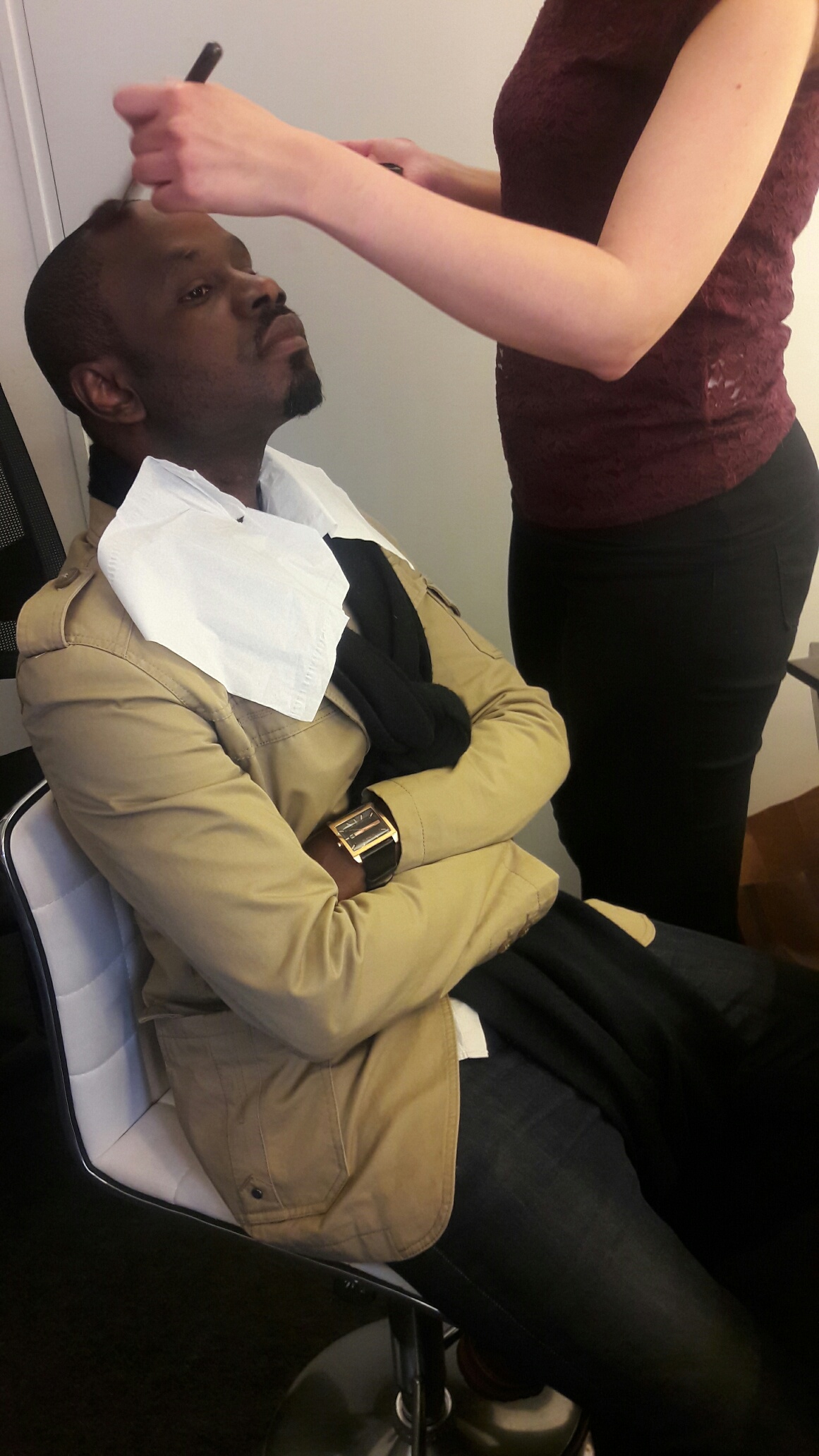 Paris : Baba Hamdy présente son « bébé » sur le plateau de Telesud