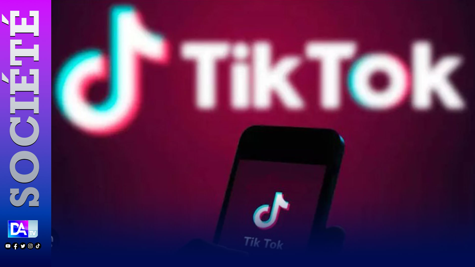TikTok, premier réseau social pour s'informer chez les adolescents