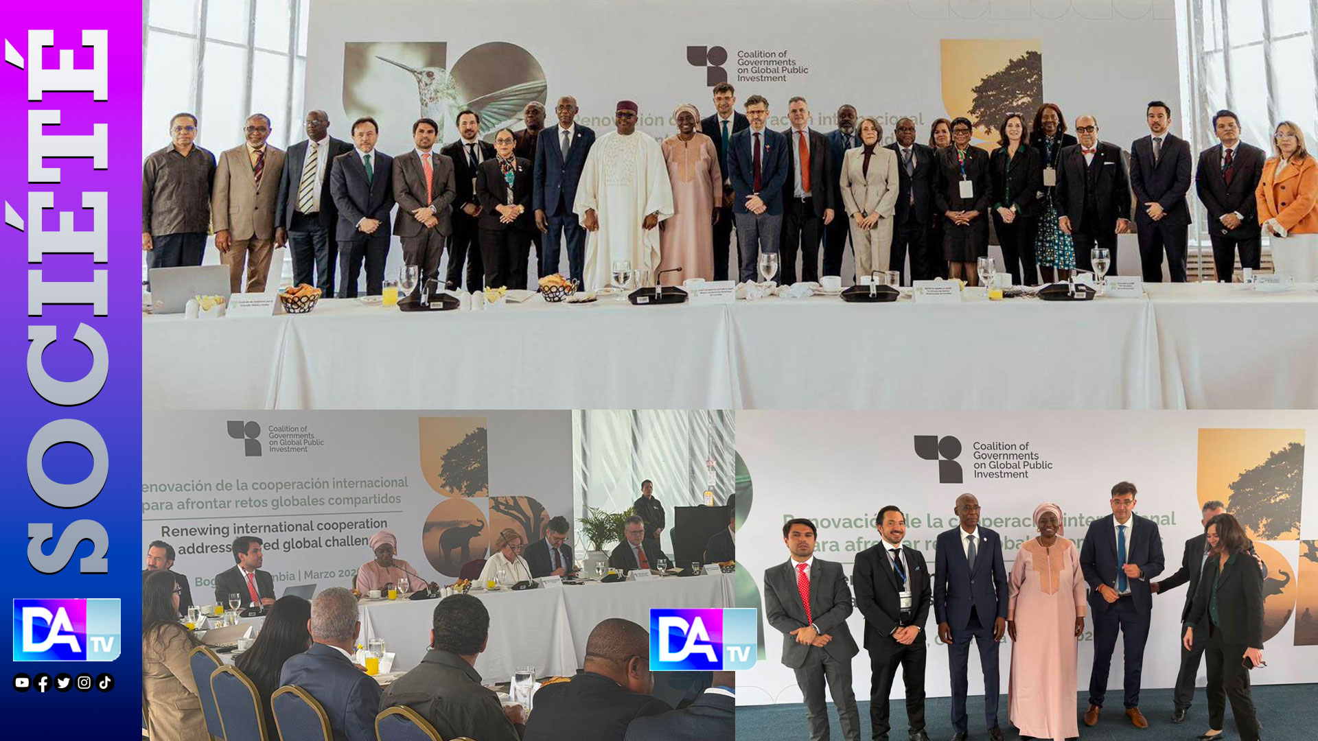 Forum Amérique latine-Afrique de Bogota : Aminata Touré co-préside un dialogue de haut niveau sur l’investissement public mondial