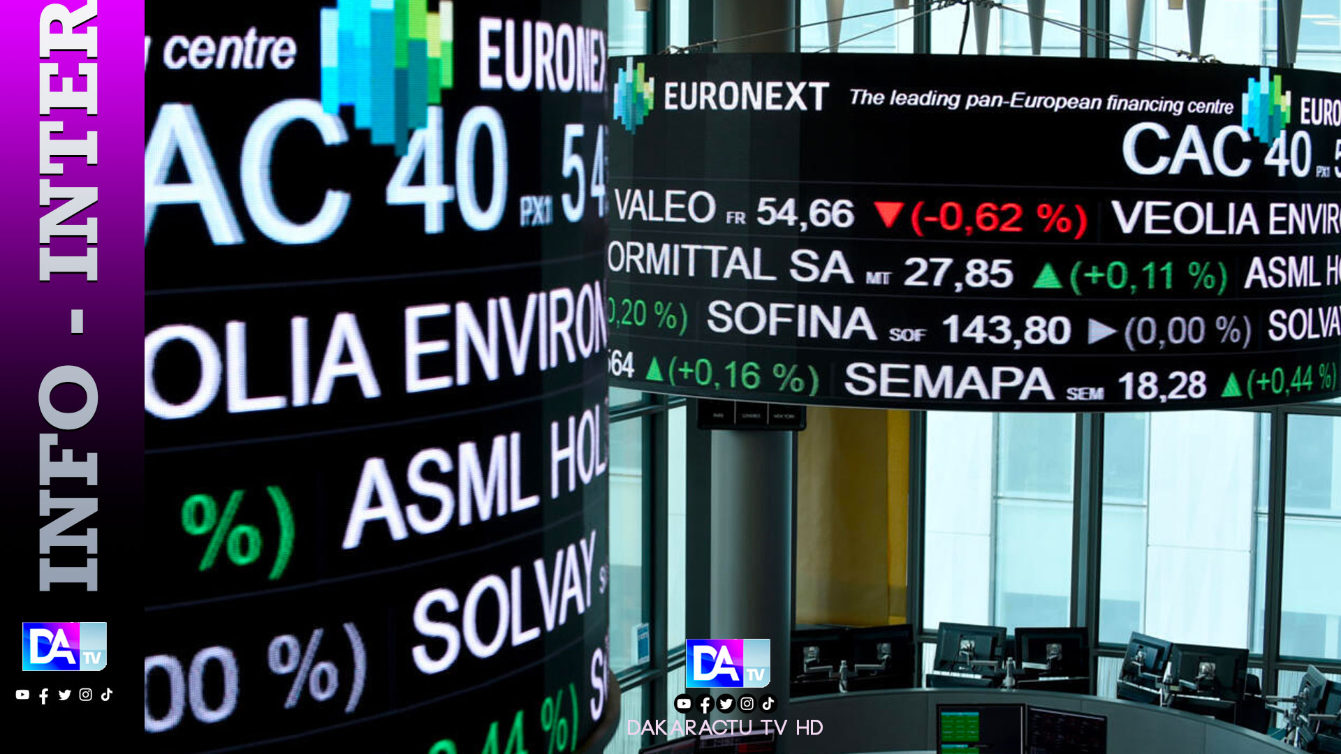 Rebond vigoureux des Bourses européennes après des propositions de Trump sur l'Iran