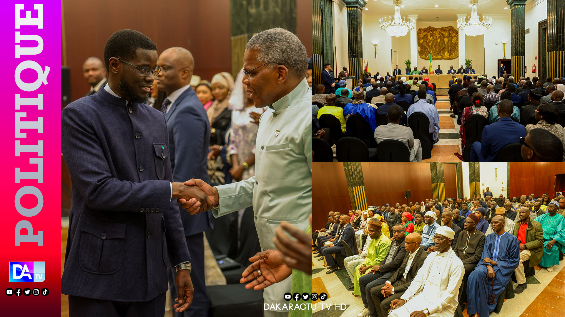 Visite Présidentielle en Espagne :,Bassirou Diomaye Faye à la rencontre de la communauté sénégalaise