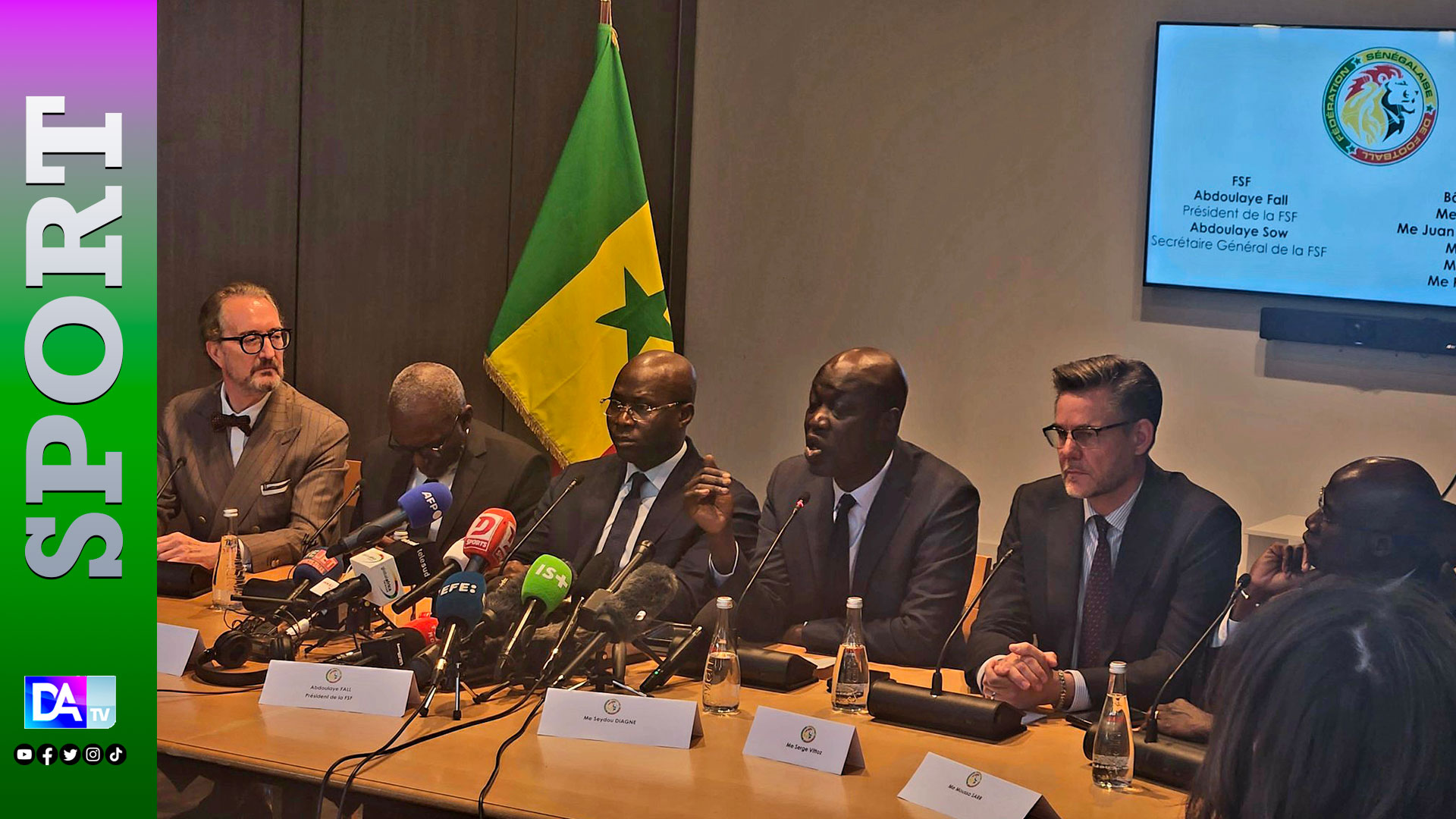 Recours du Sénégal devant le TAS : la CAF accusée par les avocats de la FSF d’un “attentat aux droits de la défense”