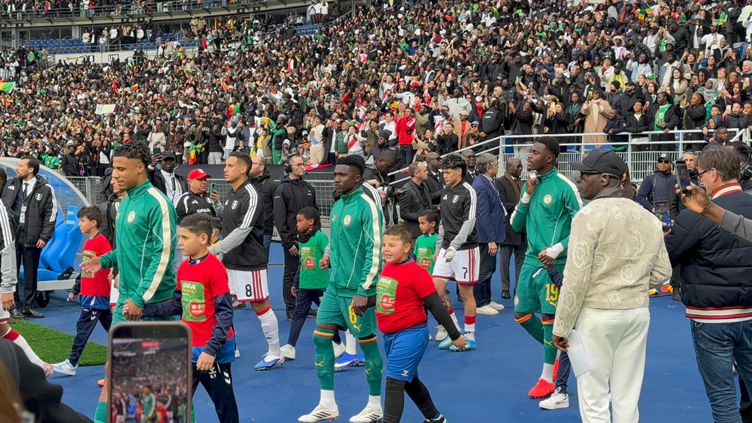 [ Images] Senegal vs Pérou: La présentation des deux équipes avant le coup d'envoi !
