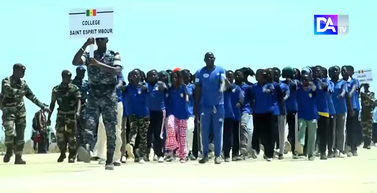 4 avril à Thiès - répétition générale : Un avant-goût du défilé des établissements et structures civiles