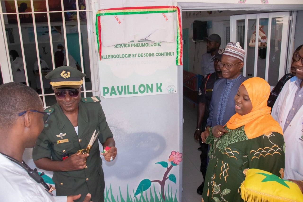 Santé : Trois services du Centre hospitalier Albert Royer de Fann ont fait peau neuve