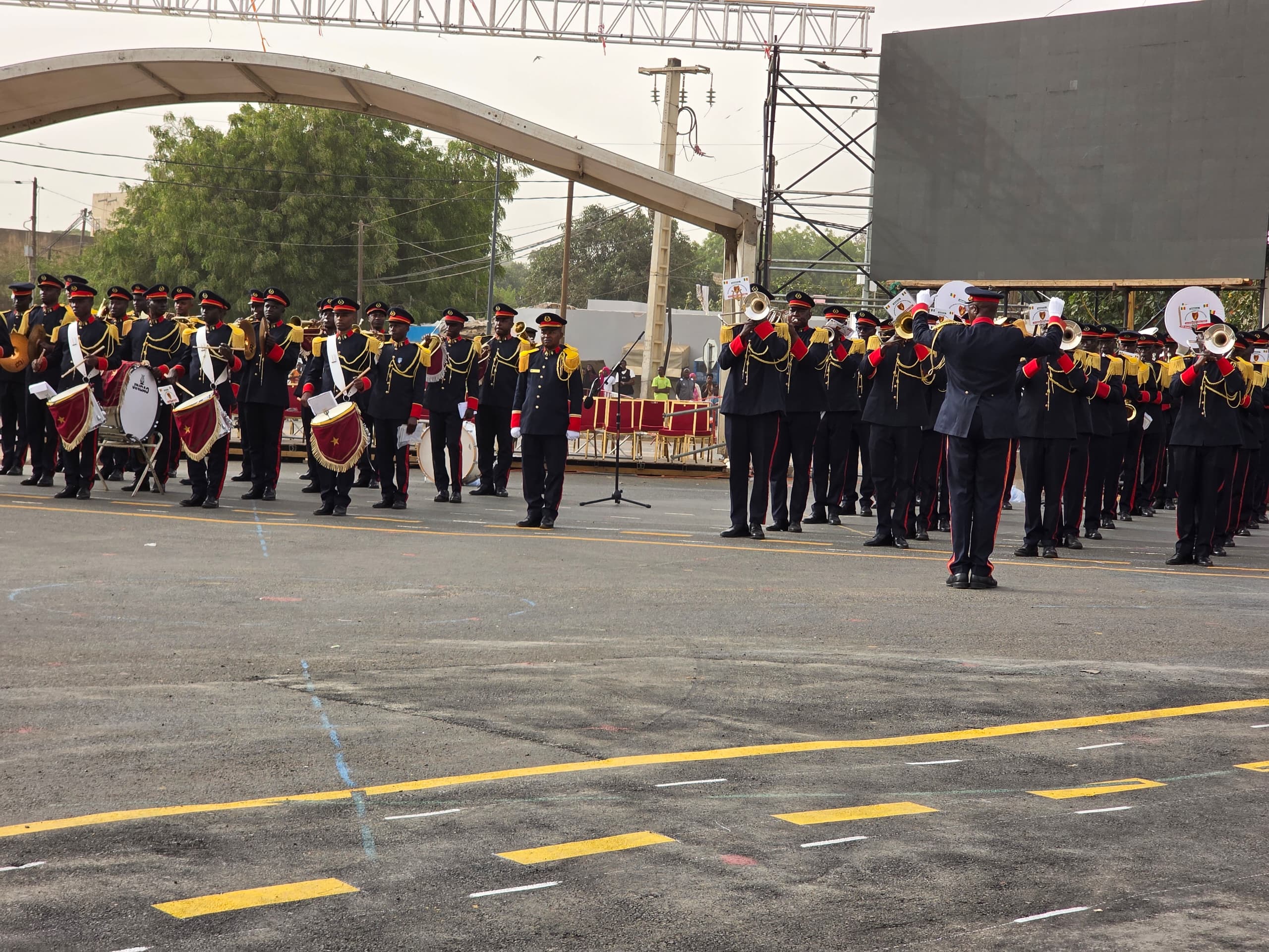 Thiès: les images de la répétition générale du défilé du 04 avril 2026
