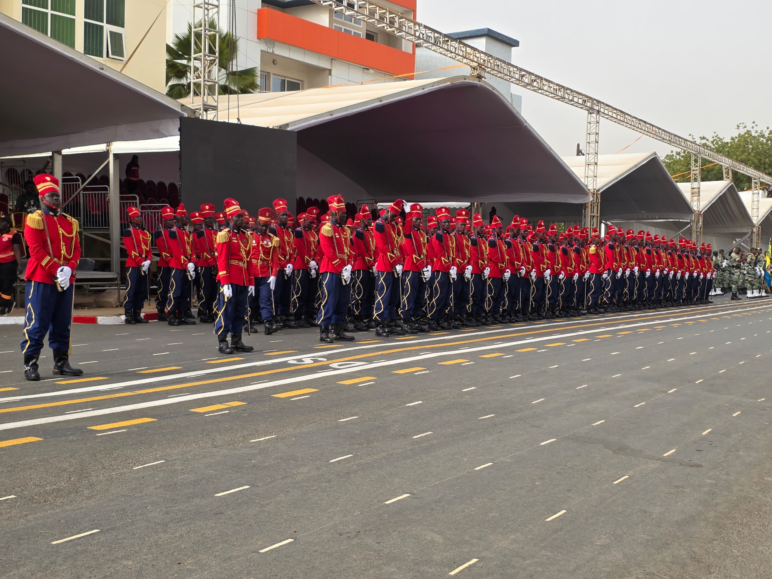 Thiès: les images de la répétition générale du défilé du 04 avril 2026