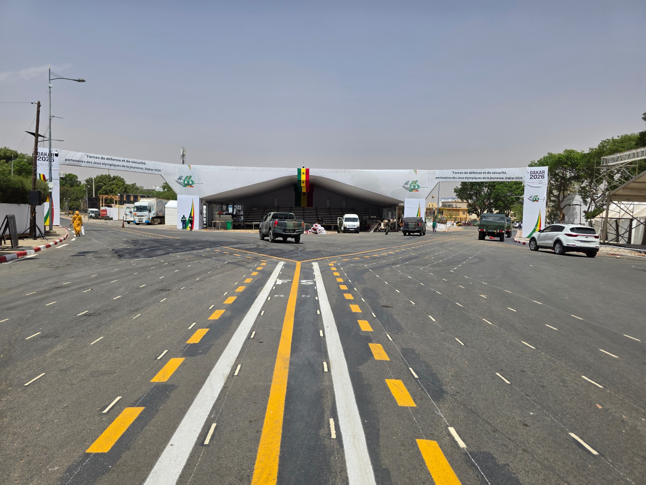 Thiès: les images de la répétition générale du défilé du 04 avril 2026