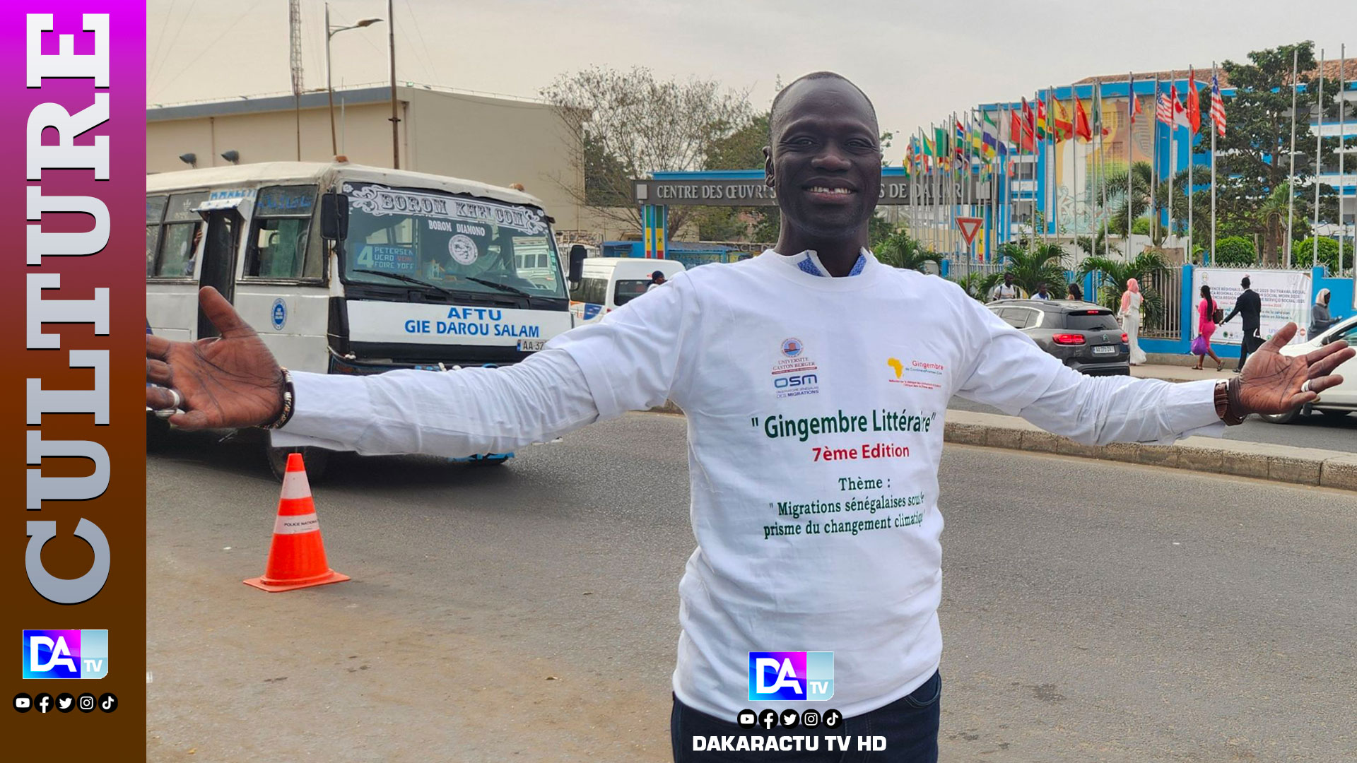 GORGUI WADE NDOYE, JOURNALISTE, PROMOTEUR DU GINGEMBRE LITTÉRAIRE : Ubuntiste par nature