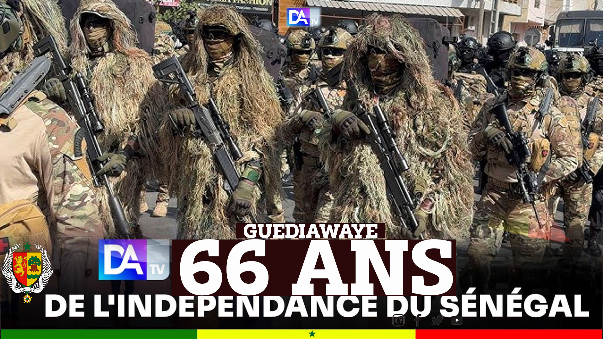 [?DIRECT -Guédiawaye ] Fête de l'indépendance : vivez le défilé du 4 avril en temps réel