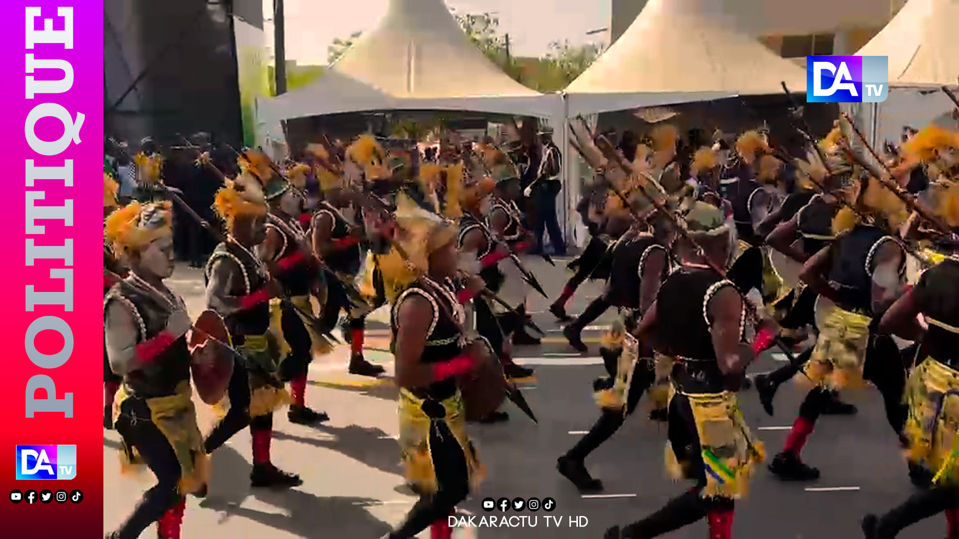 Thiès célèbre l’unité africaine : le Gabon marque les esprits lors du défilé