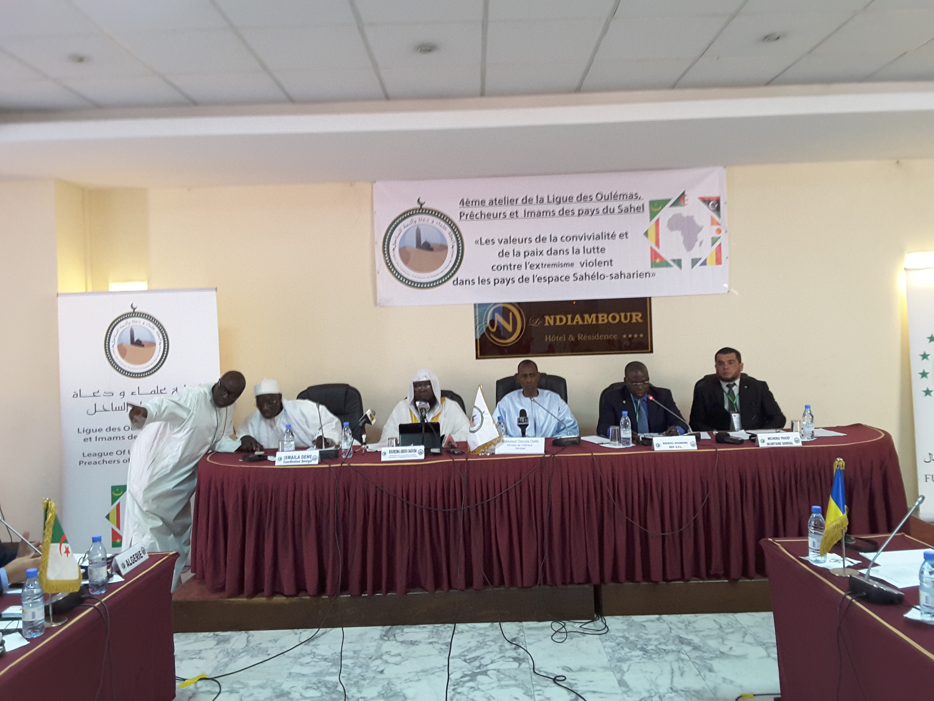 Atelier ligue des oulémas et imams du sahel : Abdoulaye Daouda Diallo pour contre radicalisation contre le terrorisme par une large mobilisation des musulmans