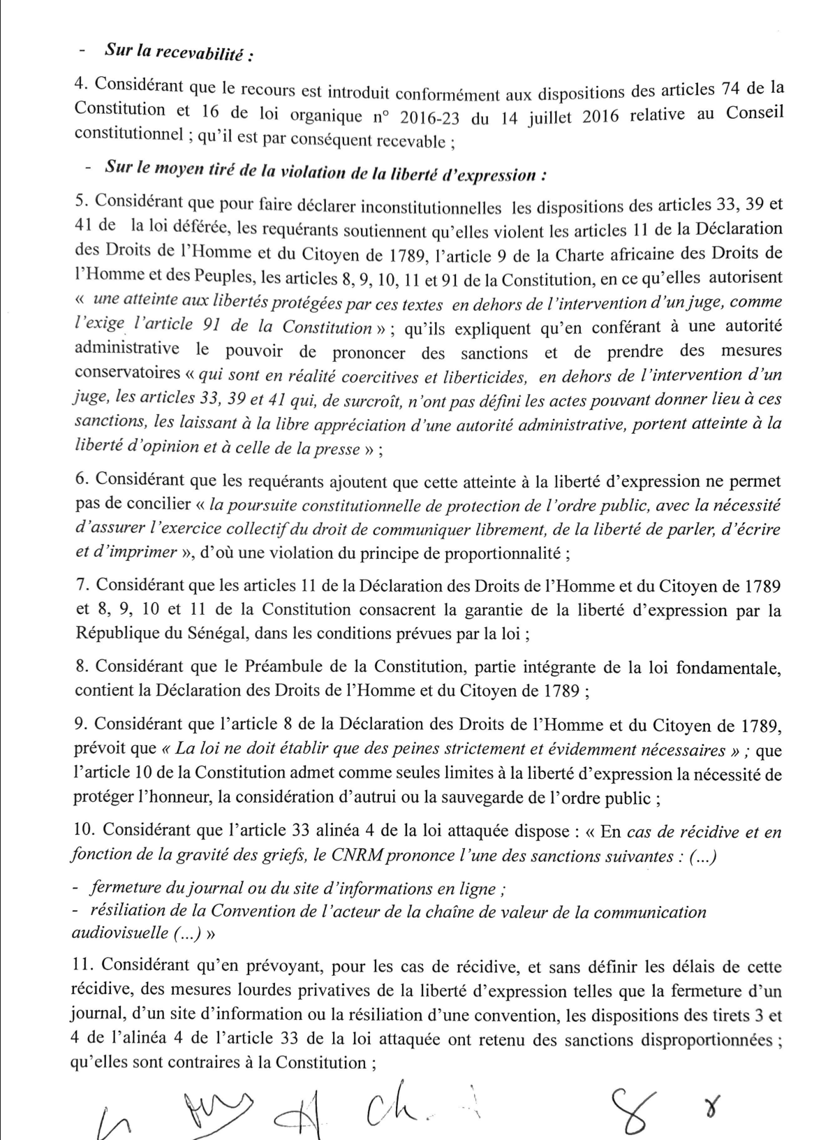 Adoption de la loi sur le CNRM : Le Conseil constitutionnel censure partiellement le texte