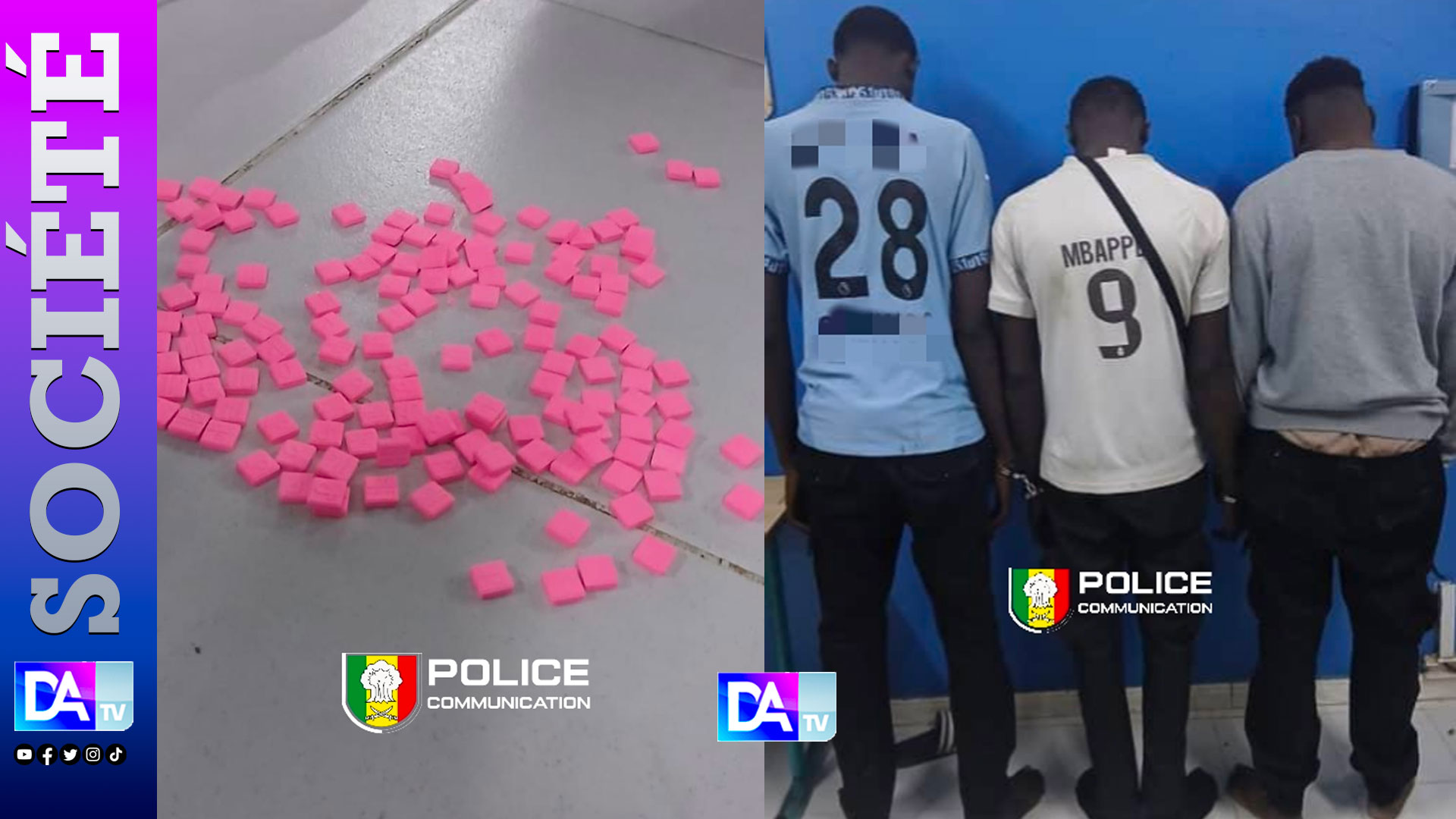 Golf Sud : 150 doses de « Kush » sur un toit — un réseau discret démantelé aux Parcelles Assainies