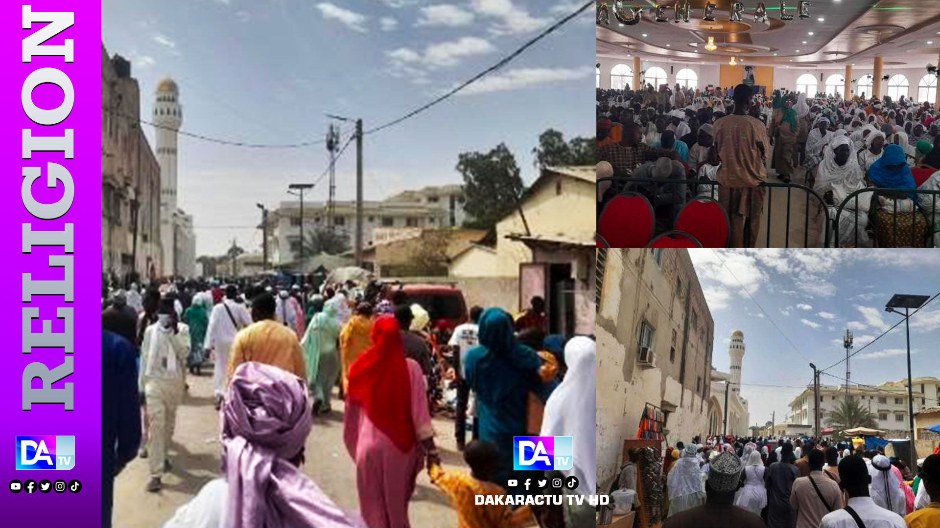 Tivaouane: la cité religieuse célèbre ce dimanche 12 avril 2026 sa ziarra générale