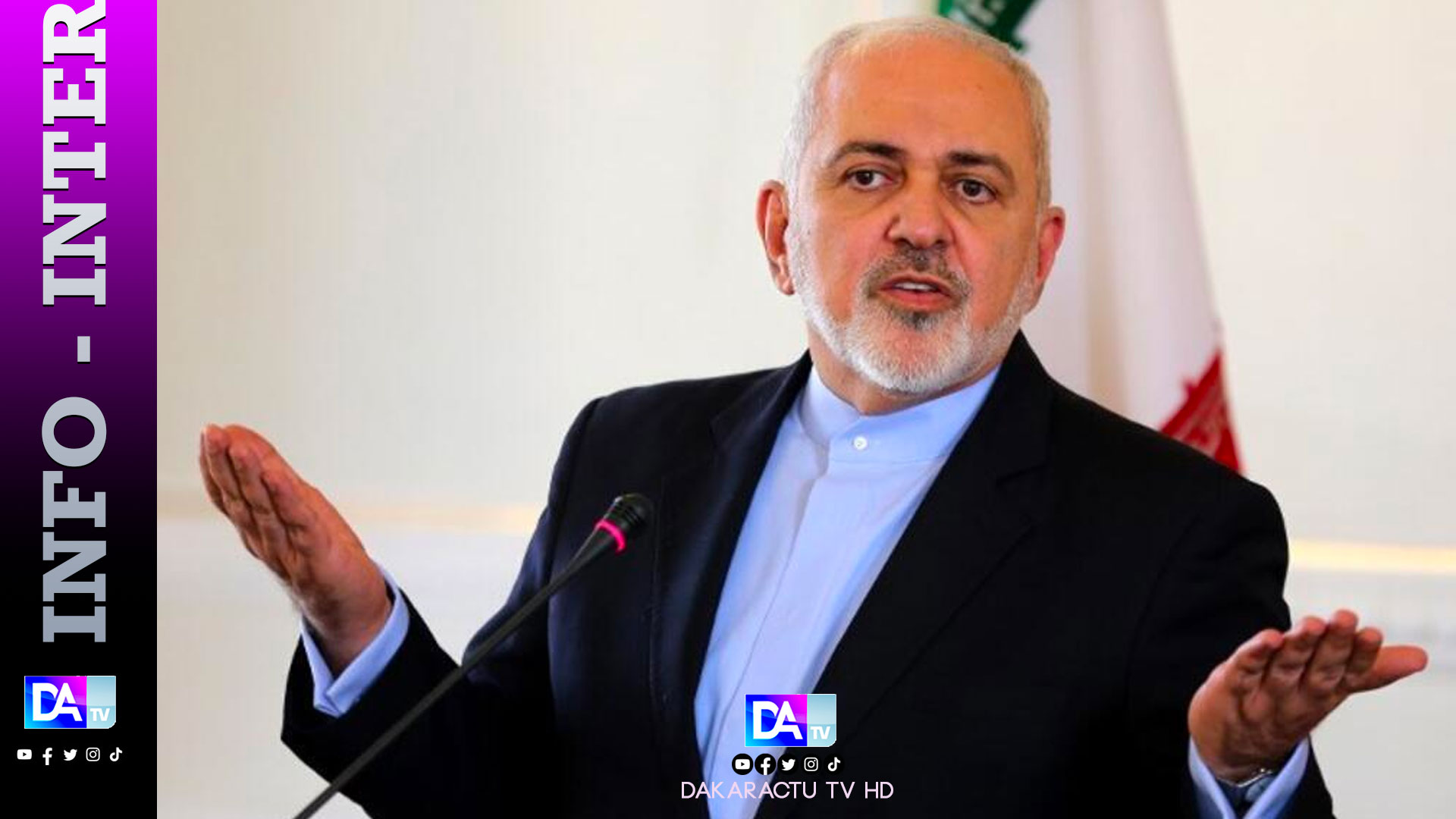 L'ex-chef de la diplomatie iranienne impute l'échec des pourparlers aux exigences américaines